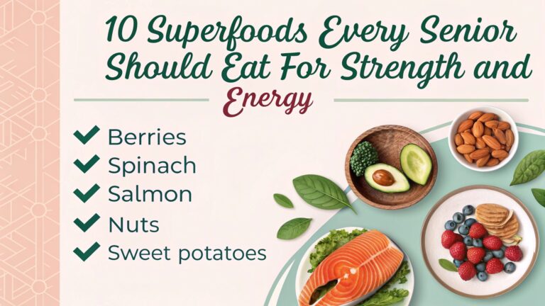 Select 10 Superfoods Every Senior Should Eat for Strength and Energy 10 Superfoods Every Senior Should Eat for Strength and Energy