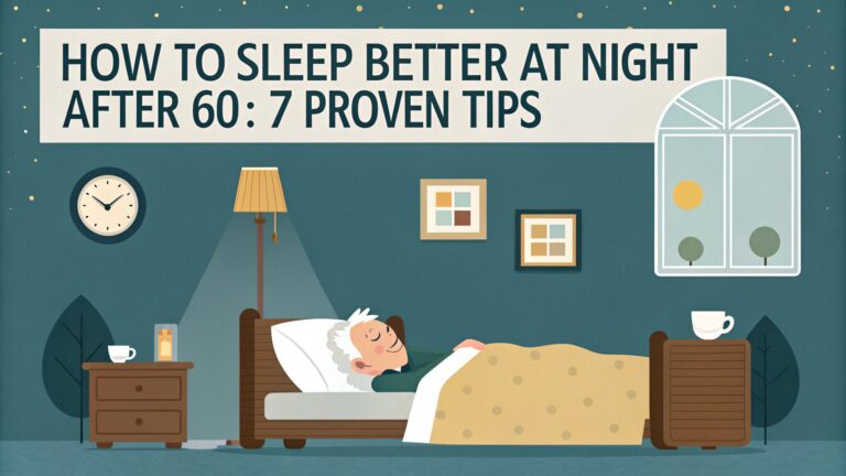 How to Sleep Better at Night After 60: 7 Proven Tips