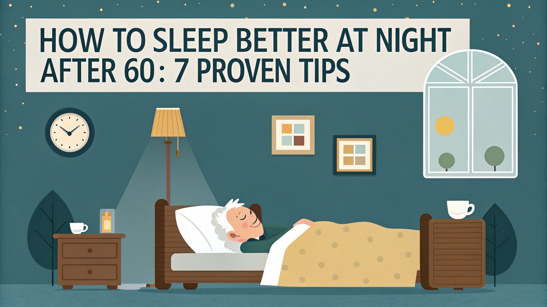 How to Sleep Better at Night After 60: 7 Proven Tips