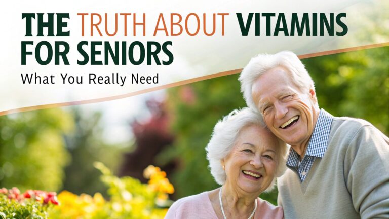 The Truth About Vitamins for Seniors: What You Really Need